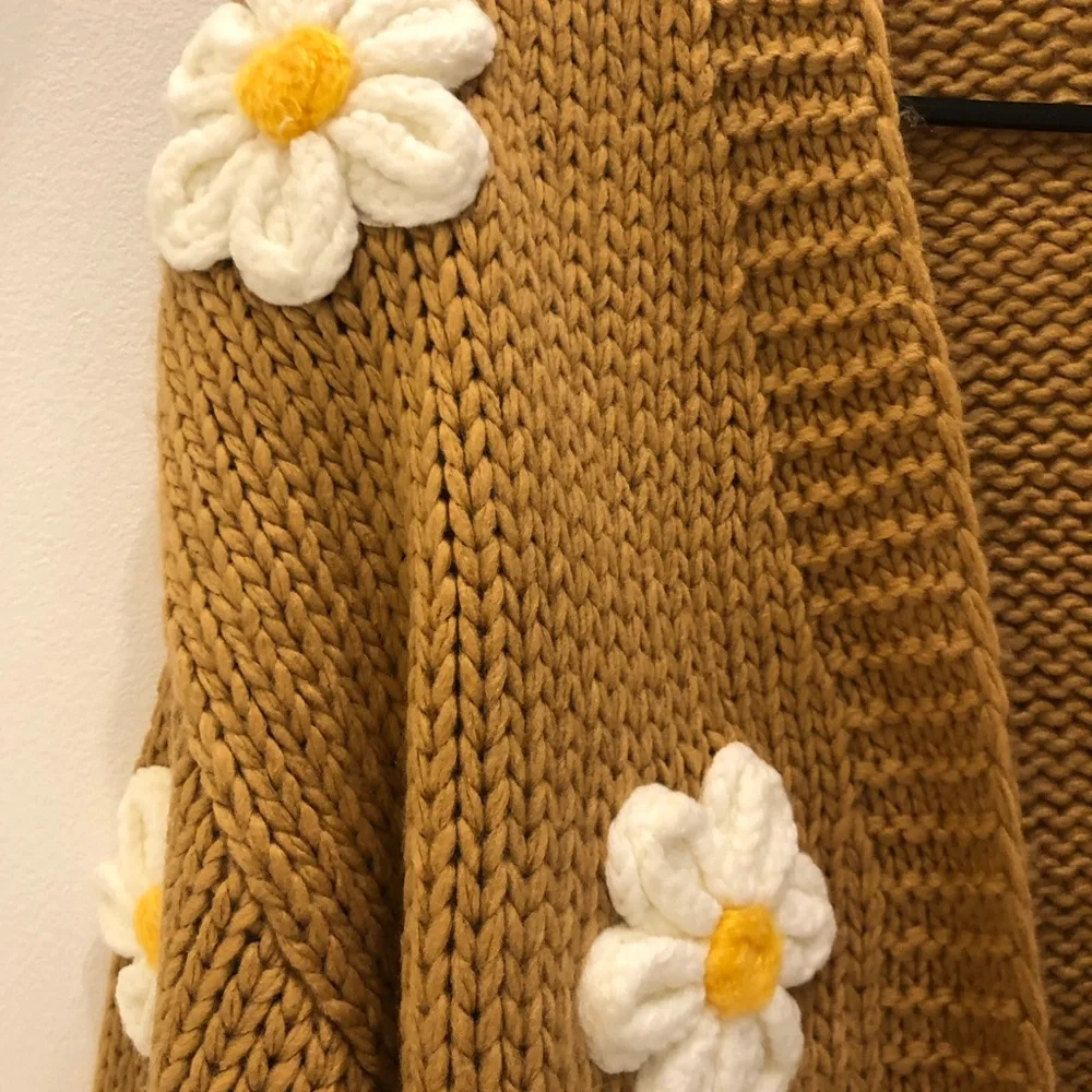 Altar’d State 3D Flower Knit Sweater - Picture 2 of 6